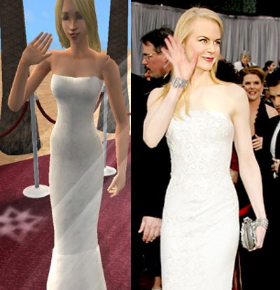 Nicole Kidman Oscar Sim